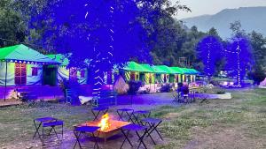 The Himalayan Cottage Camping With Bonfire, Manali - A Riverside Retreat