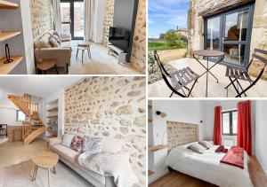 Appartements Charmant Duplex Avec Terrasse : photos des chambres