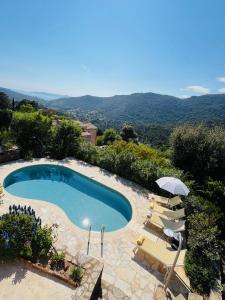 Villas Stunning Villa with Pool, Sea View & Petanque in Golfe Saint Tropez : photos des chambres