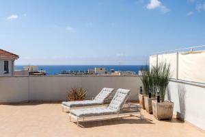 Attico in centro con terrazze vista mare img16