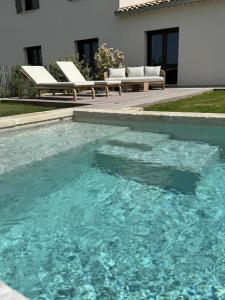 B&B / Chambres d'hotes Ferme La Claviere, Suite de Luxe Lou Estello : photos des chambres