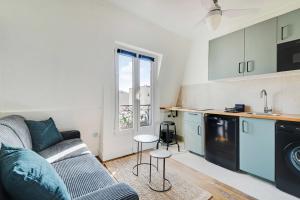 Ideal studio for 2 people - Marché des Batignolles