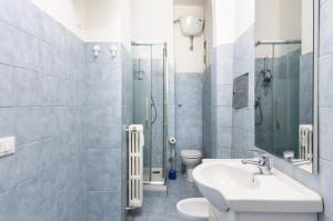 House in the shopping street at Trastevere station