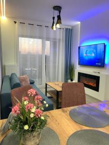 LUX-COMFORT APARTAMENT Klimatyzacja, Garaż, Kominek, Balkon, Idealna lokalizacja obok Galerii Gemini