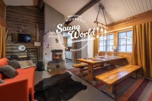 Kuukkeli Log Houses Aurora Cabin - Jaspis - 3hvězdičkové hotely ve městě Saariselka