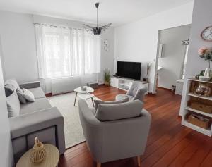Maisons de vacances Grande maison familiale a deux pas de la mer : photos des chambres