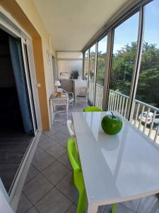 Le Petit Versailles a 2 min de la plage 3 chambres clim parking aperçu mer