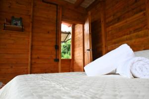 Cabaña con vistas a la montaña