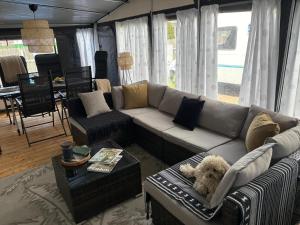 Przyczepa Coco Camp z klimatyzacją w Molo Surf