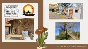 Campings Camping Syl-Vallee Western Village : photos des chambres