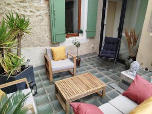 Maisons de vacances Maison de village avec terrasse : photos des chambres