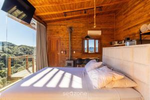 Cabana com vista deslumbrante na serra VST020