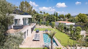 Villas VILLA PIBONSON - Villa d Exception a Mougins - Luxe, Piscine et Spa : photos des chambres