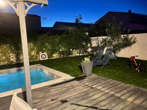 Villas Villa familiale avec piscine, jardin,Cosy & calme : photos des chambres