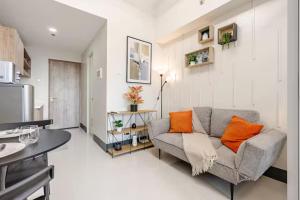 Modern Minimalist Studio with Balcony & Sunset View