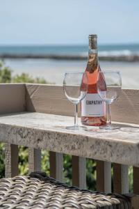 Panoramic Water Views - Steps to the Beach - F-2