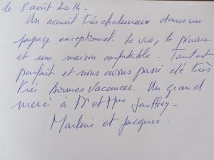 Maisons de vacances La figue blanche : photos des chambres