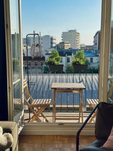 Lovely Appartement-2rooms-6p sunshine-quiet-subway