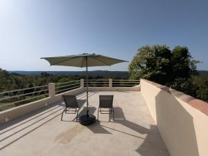 Maisons de vacances Mas d-Eyrolles : Studio Lit Queen-Size 