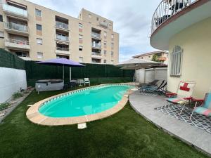 Villas Jolie Villa piscine climatise 6-8 pers proche centre-ville Perpignan : photos des chambres