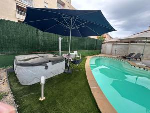 Villas Jolie Villa piscine climatise 6-8 pers proche centre-ville Perpignan : photos des chambres