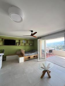 Cœur Ajaccio calme plage nature