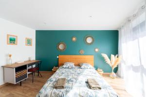 Maisons de vacances Maison de caractere - Les Granettes : photos des chambres