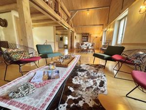 Appartements Appartement de 5 pieces a Praz-sur-Arly avec cheminee, mezzanine et parking - 8 pers - FR-1-603-7 : photos des chambres