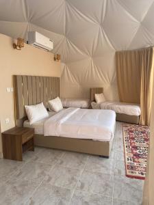 Wadi Rum Rimal View Camp Panoramic View