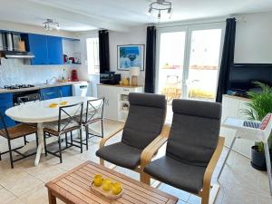 Appartements Villa les Pensees La Londe : photos des chambres