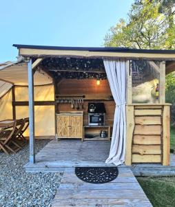 Campings Lotus Belle Tipi at Le Ranch Camping et Glamping : photos des chambres