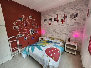 Maisons de vacances Maison entoure par un jardin proche Paris et Disney : photos des chambres