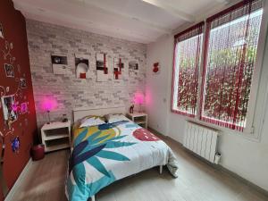 Maisons de vacances Maison entoure par un jardin proche Paris et Disney : photos des chambres