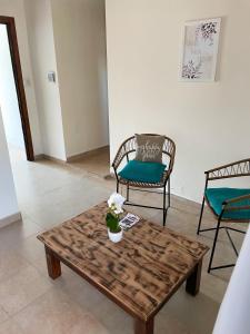 Habitación Individual Azul