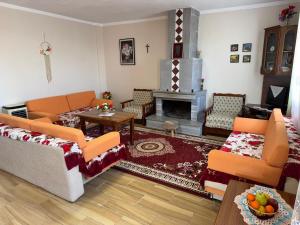 Among cherries & Village