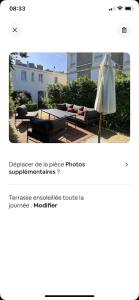 Appartement hyper centre avec jardin