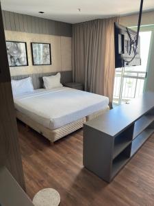 Flat na Barra da Tijuca - Premium - Com Cozinha, Microondas, Estacionamento, Balsa para Praia, Academia, Muito lindo, Confortável e Aconchegante