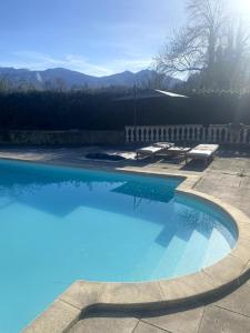 Maisons de vacances Watermill in the mountains with private pool : photos des chambres