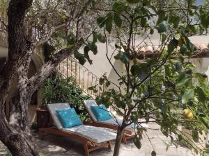 Gîte climatisé, piscine partagée chauffée entre Nîmes et Uzès