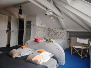 Sejours chez l'habitant Chambre Suite Zen Baignoire sous les toits : photos des chambres