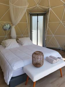Tentes de luxe Le Sicilien Dome et Spa privatif : photos des chambres