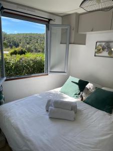 mobile home dans un coin de paradis