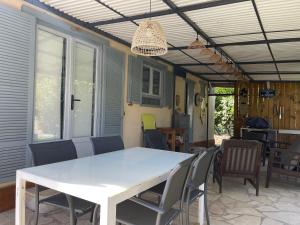 mobile home dans un coin de paradis