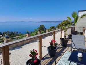 Chalet avec vue mer splendide