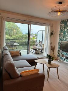 2 pièces lumineux, terrasse exposée sud, proche mer