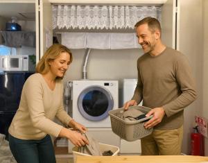 Shinsaibashi Digital Nomad Gas Dryer Netflix100" for Long-stay Central Osaka