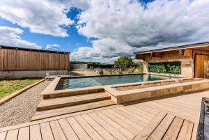 Maisons de vacances Maison cloturee, piscine privee : photos des chambres