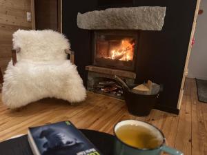 Chalets Le 36 Chalet 6 pers Le Mont-Dore Sauna Ski Hiking : photos des chambres