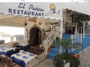 Frente a bahía de Peñiscola