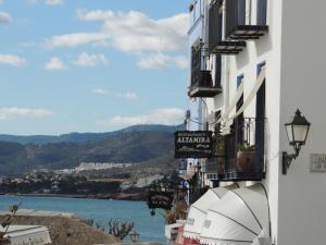 Frente a bahía de Peñiscola